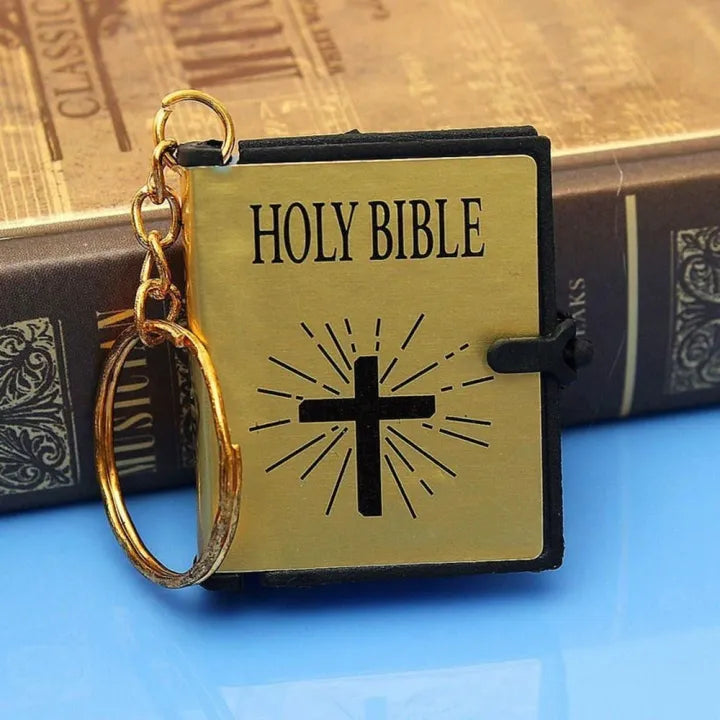📚✝ Mini Bible Keychain