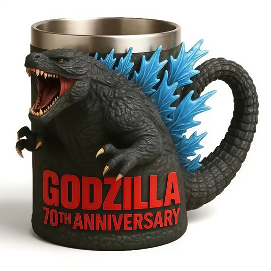 Godzilla 70th Anniversary 3D mug