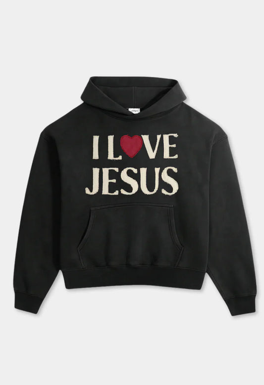 Unisex I Love Jesus Hoodie/T-Shirt